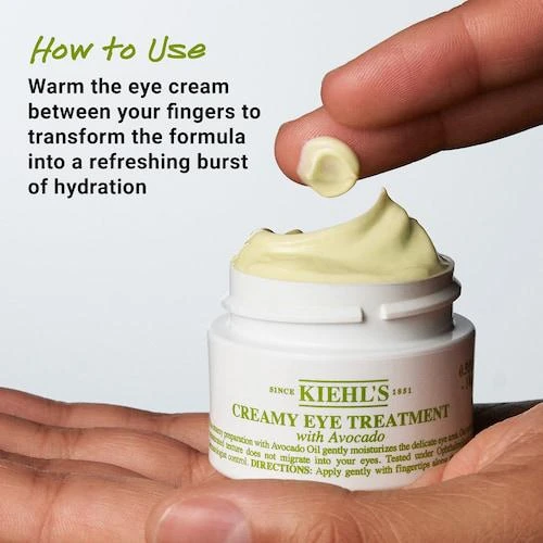 商品Kiehl's|Hydrating Eye Treatment Cream with Avocado,价格¥290,第5张图片详细描述