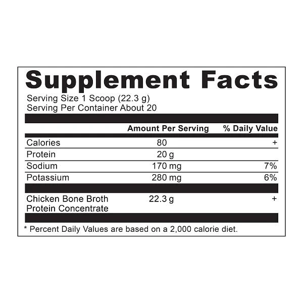商品Ancient Nutrition|Bone Broth Protein Summer ’23 Insert | Powder Pure (20 Servings),价格¥378,第2张图片详细描述