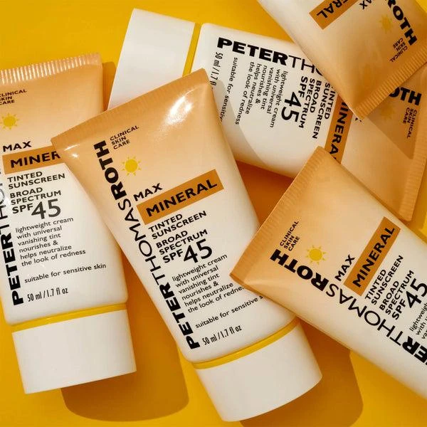 商品Peter Thomas Roth|Peter Thomas Roth Max Mineral Tinted Sun Cream SPF45 1.7 fl. oz,价格¥312,第4张图片详细描述