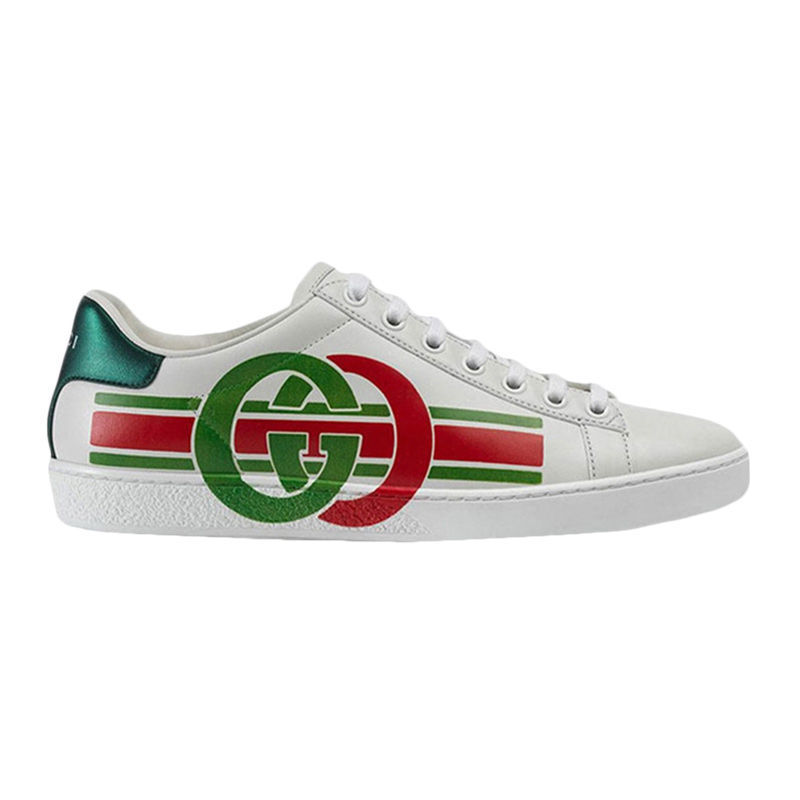 商品Gucci|GUCCI 白色女士板鞋 577145-A38V0-9062,价格¥4376,第1张图片