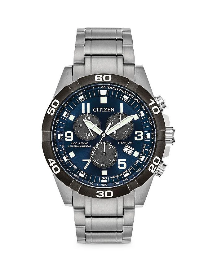 商品Citizen|Eco-Drive Super Titanium™ Brycen Chronograph, 43mm,价格¥4293,第1张图片