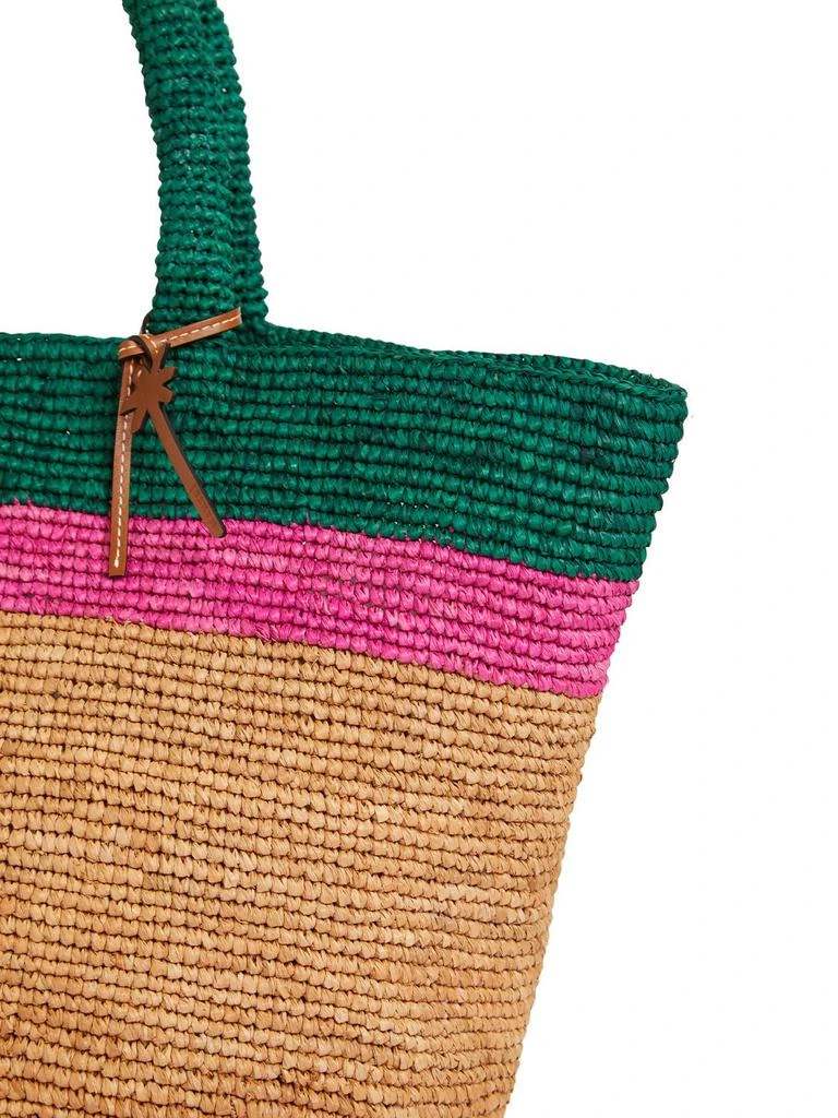 商品MANEBÍ|Summer Raffia Tote Bag,价格¥2112,第4张图片详细描述