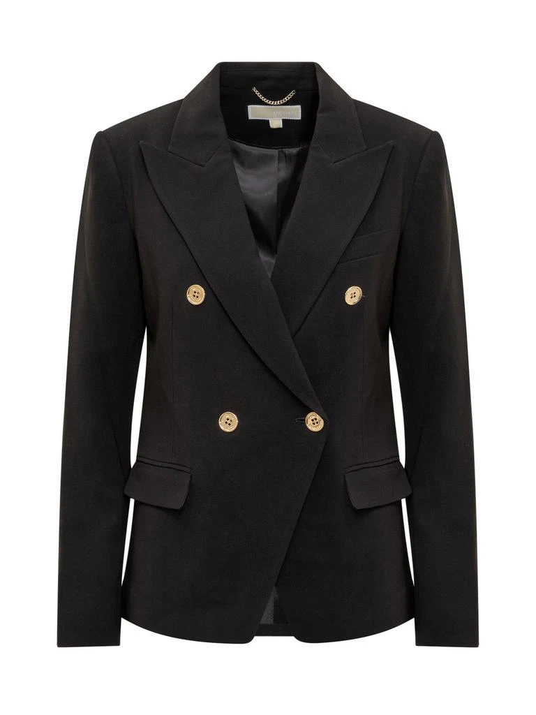 商品Michael Kors|Michael Michael Kors Double Breasted Straight Hem Blazer,价格¥1458,第1张图片