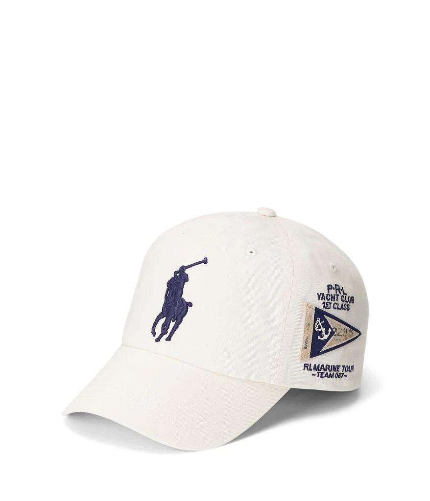 商品Ralph Lauren|Big Pony Twill Ball Cap,价格¥443,第1张图片