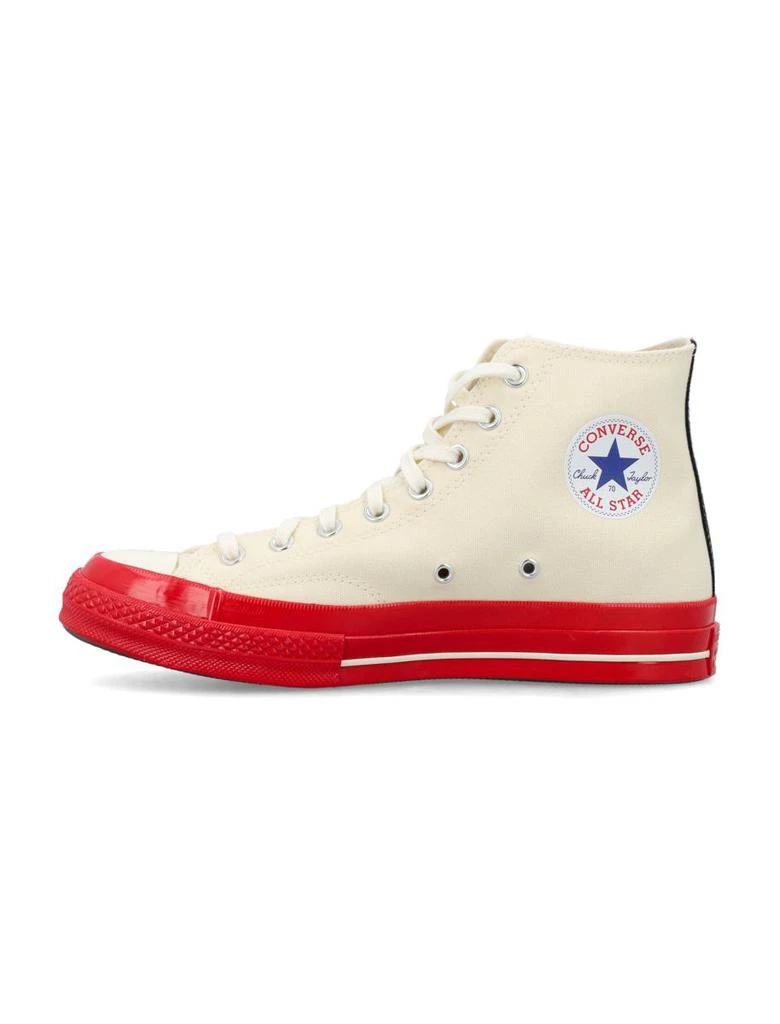 商品Comme des Garcons|COMME DES GARÇONS PLAY X CONVERSE Chuck 70 CDG high red sole,价格¥967,第3张图片详细描述