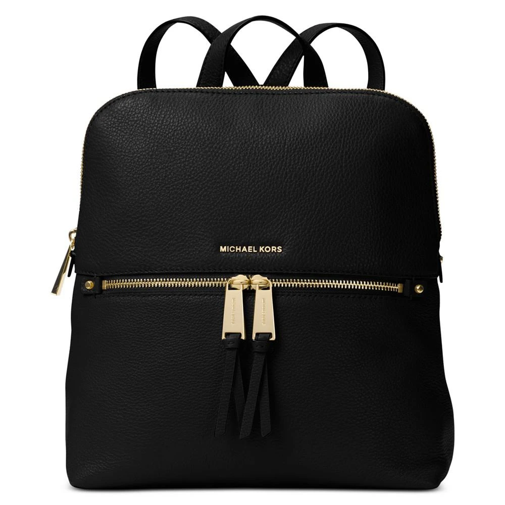 商品Michael Kors|Rhea Slim Pebble Leather Backpack,价格¥966,第1张图片