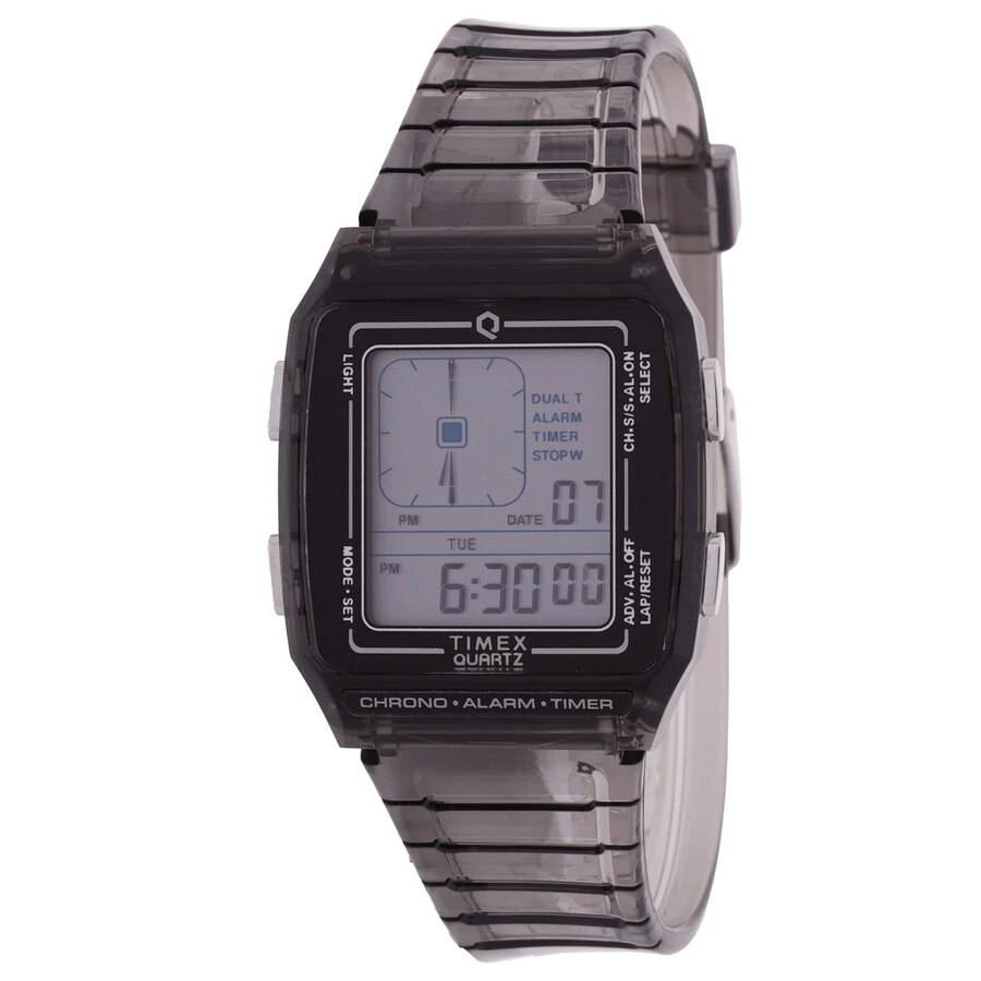 商品Timex|Q Timex LCA Alarm Quartz Digital Unisex Watch TW2W45000VQ,价格¥506,第1张图片