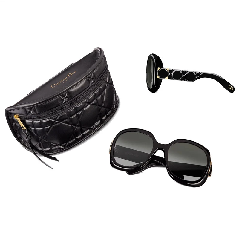 商品Dior|【现货】迪奥戴妃95.22 R2I 太阳眼镜/墨镜 赠包包  不配肩带,价格¥3140,第1张图片