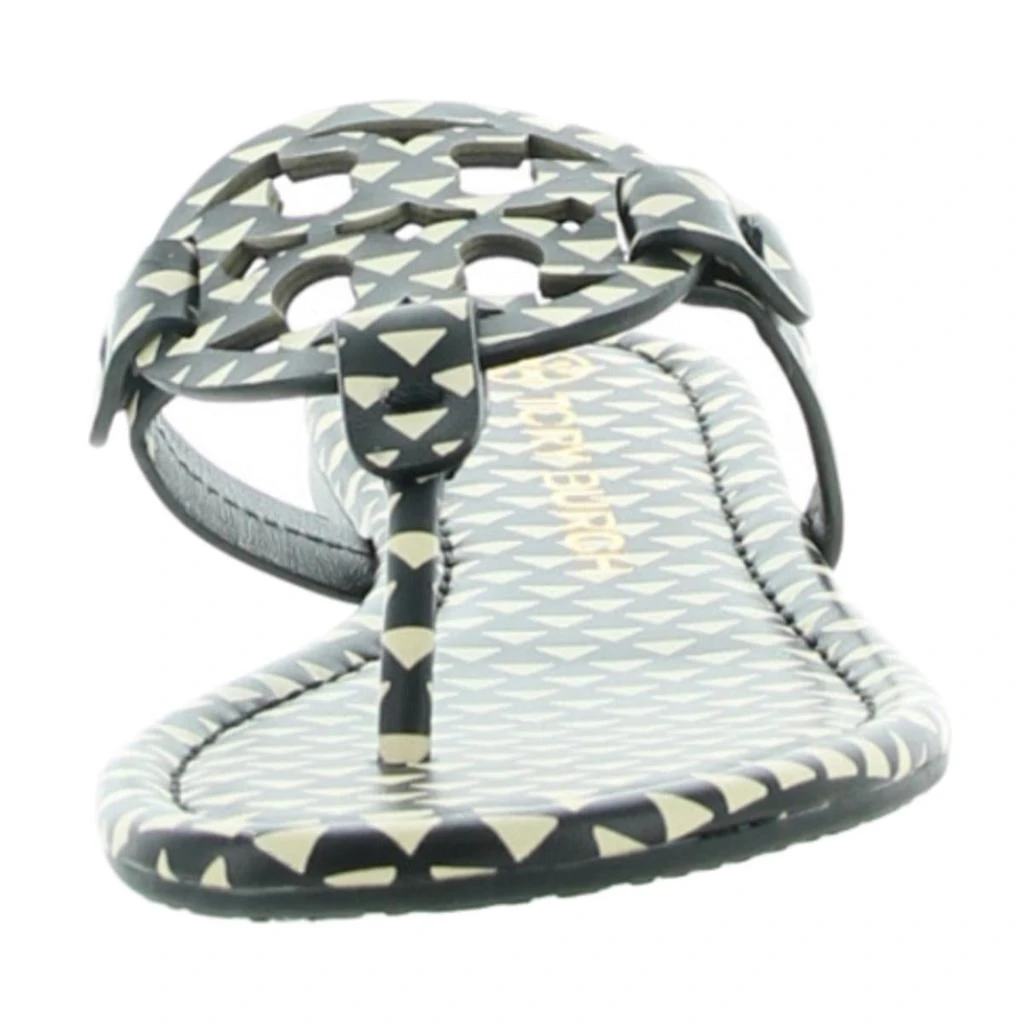 商品Tory Burch|Tory Burch Womens Leather Thong Flat Sandals,价格¥891,第2张图片详细描述