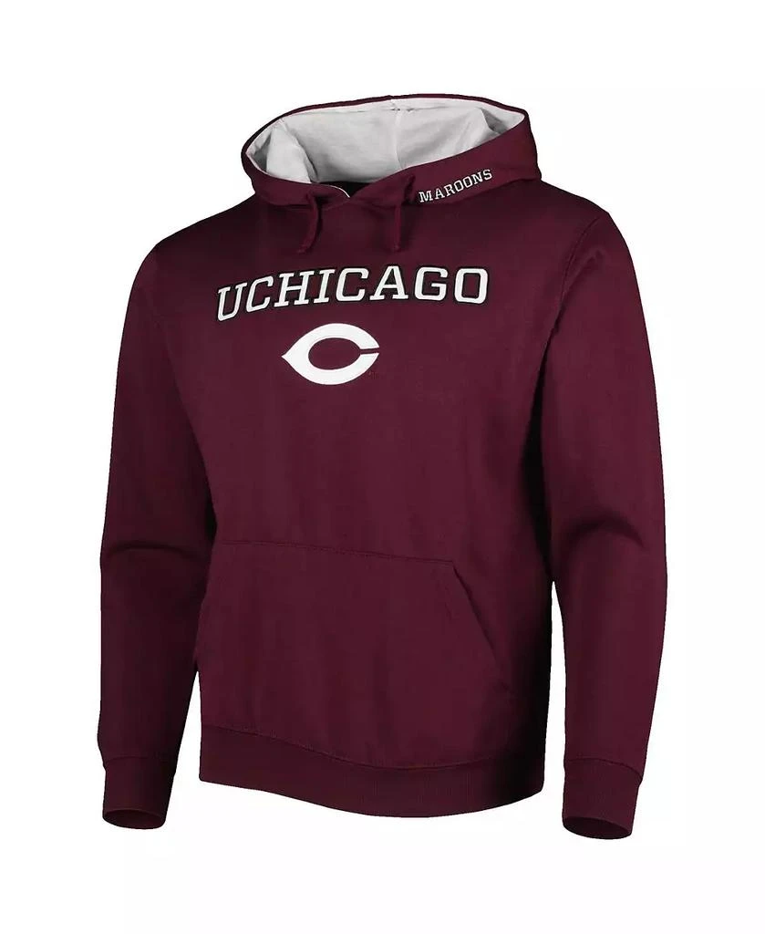 商品Colosseum|Men's Maroon UChicago Maroons Isle Pullover Hoodie,价格¥239,第3张图片详细描述