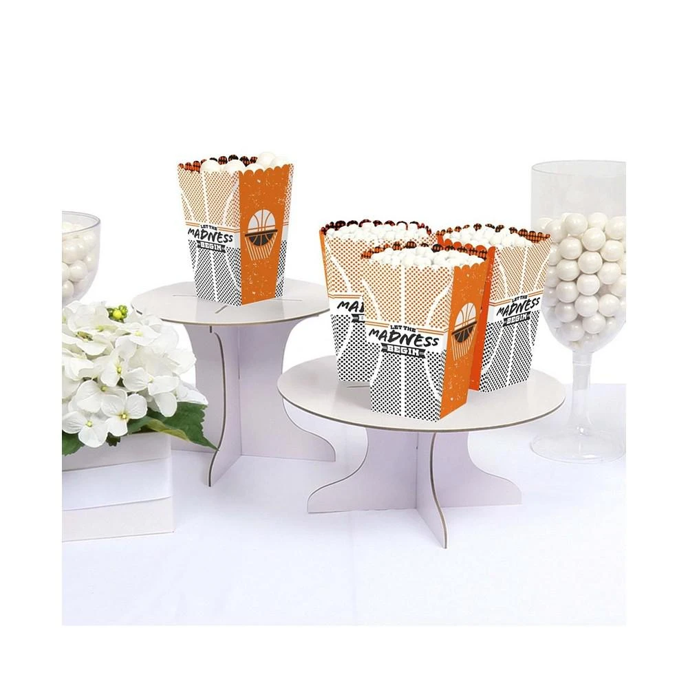 商品Big Dot of Happiness|Basketball - Let The Madness Begin - Party Favor Popcorn Treat Boxes - 12 Ct,价格¥127,第3张图片详细描述