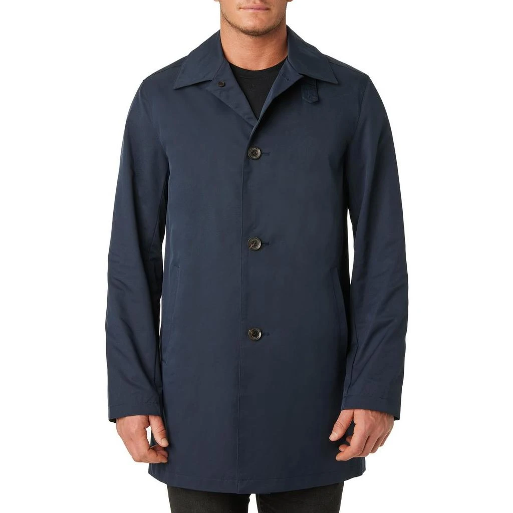 商品Vince Camuto|Mens Solid Long Sleeve Trench Coat,价格¥739,第3张图片详细描述