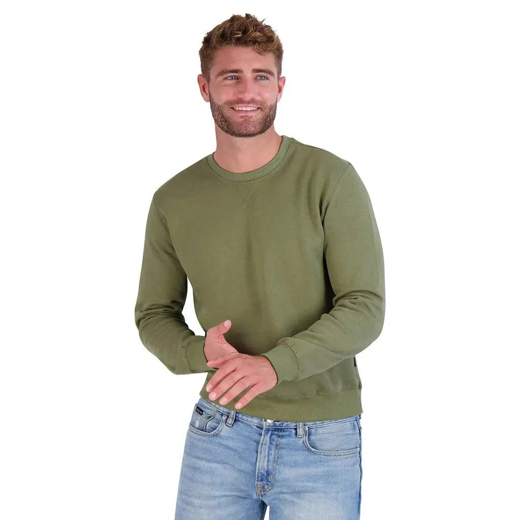 商品Eddie Bauer|Eddie Bauer Men's Crew Neck Fleece Sweatshirt,价格¥129,第2张图片详细描述