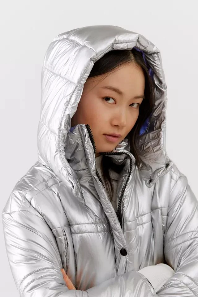 商品Urban Outfitters|UO Alice Hooded Puffer Jacket,价格¥153,第5张图片详细描述