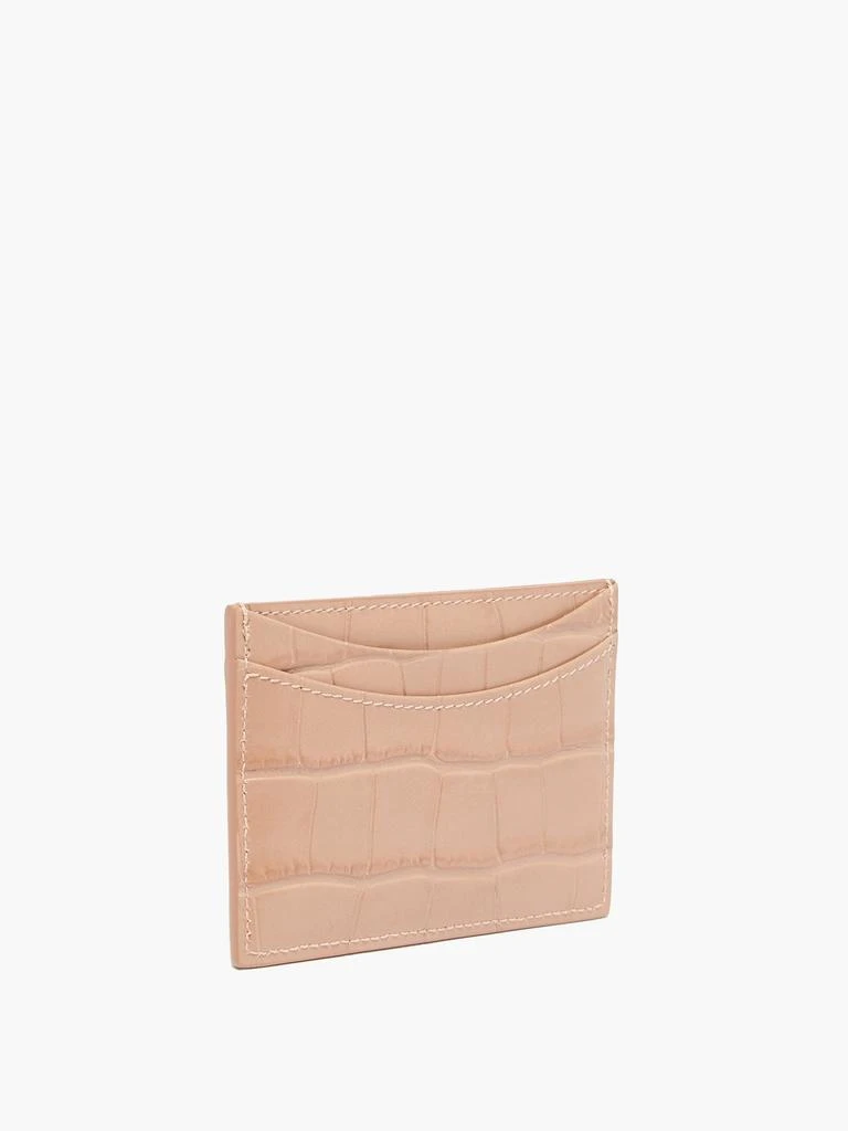 商品Balenciaga|Hourglass croc-embossed leather cardholder,价格¥2085,第3张图片详细描述
