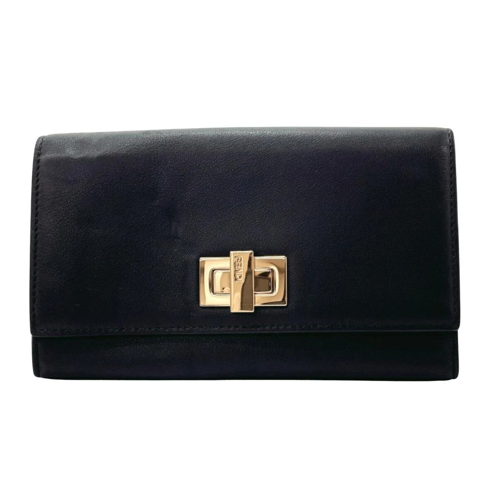 商品[二手商品] Fendi|Fendi Peekaboo  Leather Wallet  (Pre-Owned),价格¥4129,第1张图片