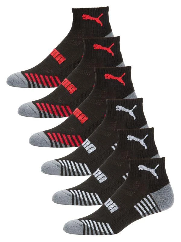 商品Puma|6-Pack Logo Ankle Socks,价格¥82,第1张图片