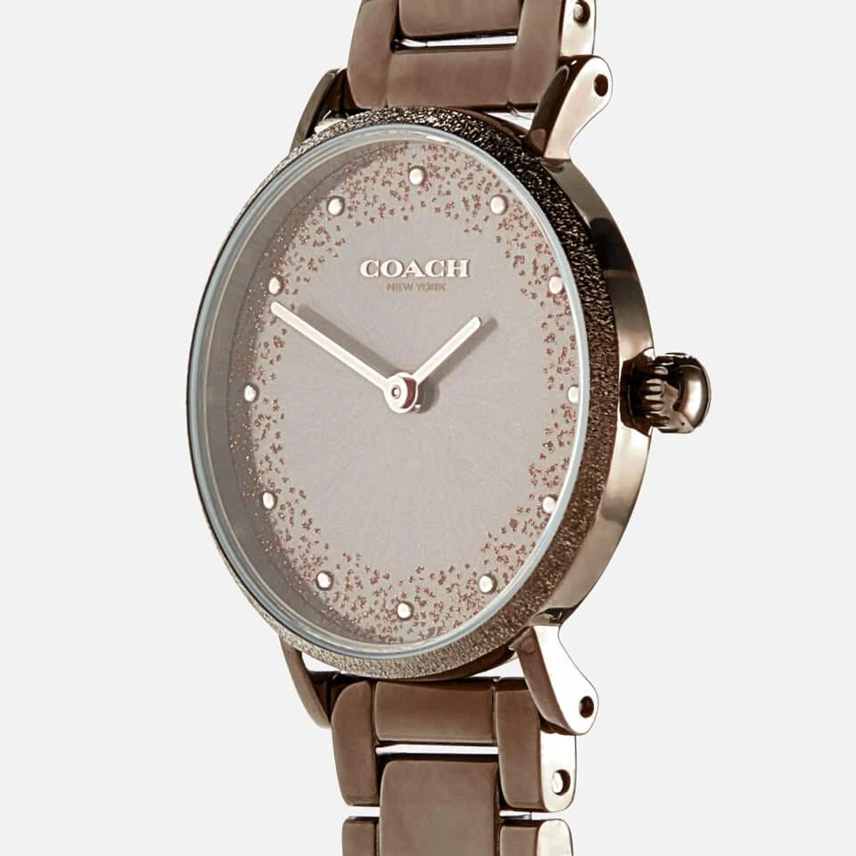 商品Coach|Coach Women's Perry Crystal Sparkle Watch - Silver,价格¥948,第3张图片详细描述