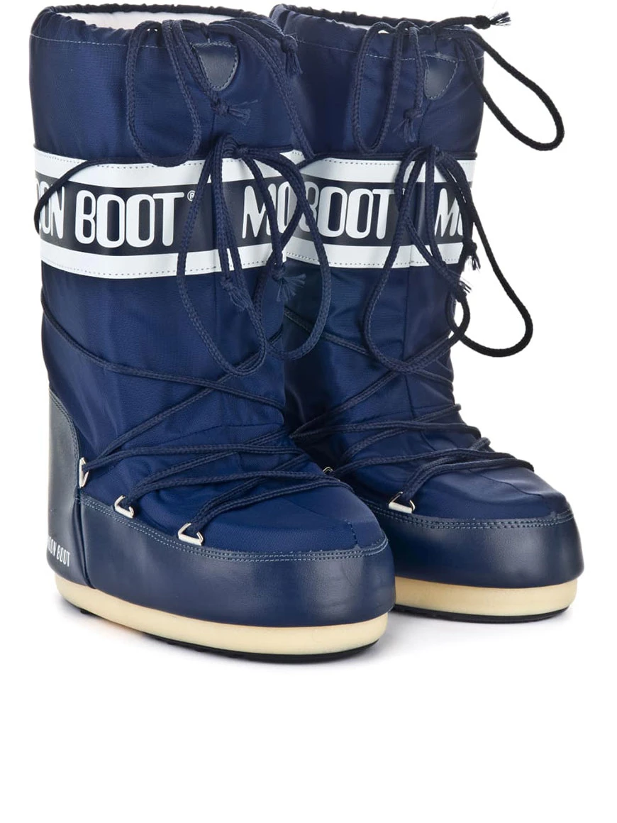 商品【商品预售7天】 Moon Boot|Moon Boot 男士雪地靴 140044UNISEX002 蓝色,价格¥1267,第3张图片详细描述