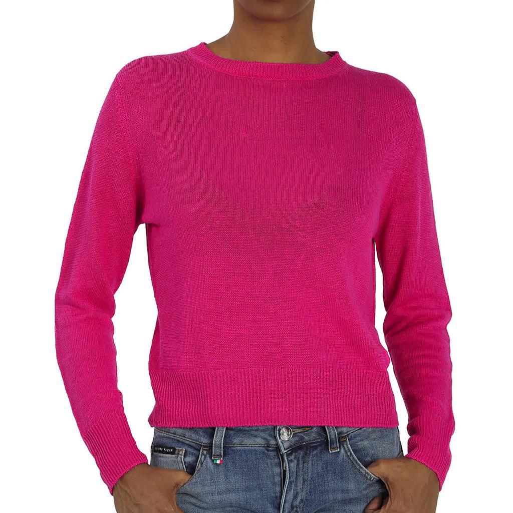 商品Max Mara|Max Mara Weekend Ladies Fushia Volpino Knit Linen Sweater, Size Large,价格¥1036,第1张图片