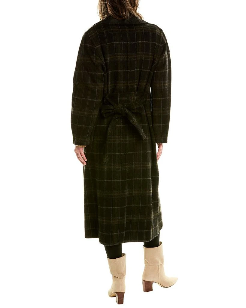 商品Vince|Vince Plaid Wool & Alpaca-Blend Coat,价格¥1448,第2张图片详细描述