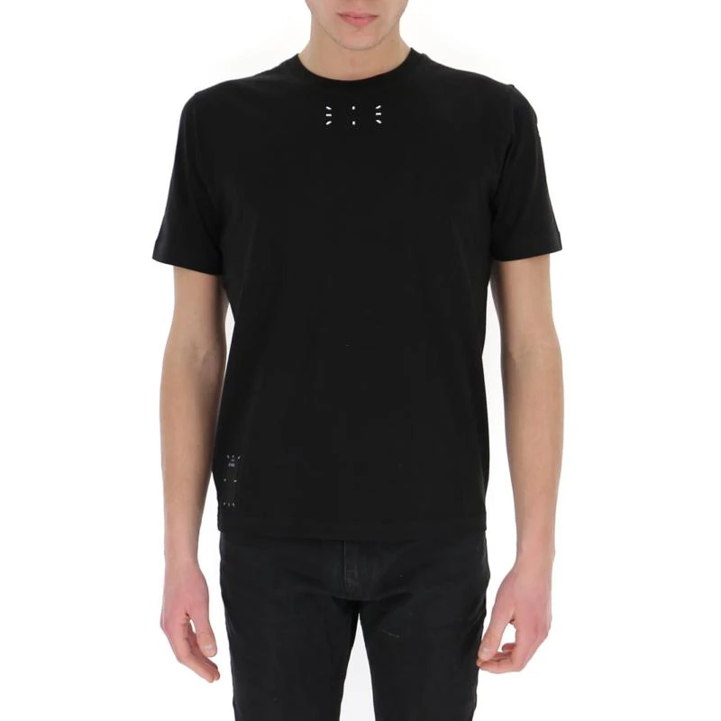 ALEXANDER MCQUEEN 亚历山大·麦昆 男士黑色T恤 624760-RQR21-1000 商品