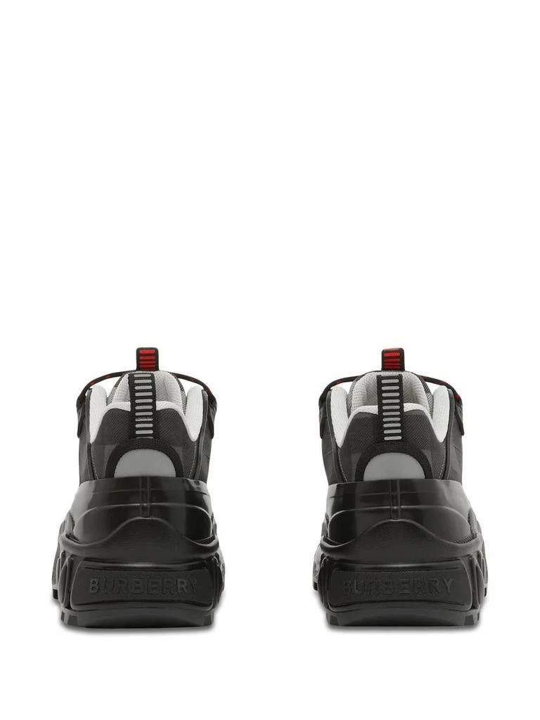 商品Burberry|Burberry men's black polyester sneakers,价格¥4436,第3张图片详细描述