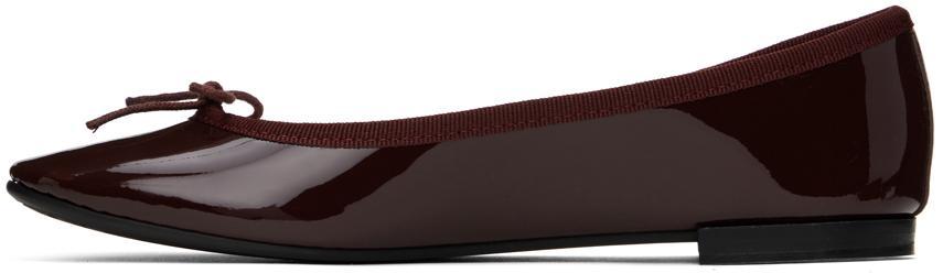 商品Repetto|Burgundy Cendrillon Ballerina Flats,价格¥2141,第3张图片详细描述