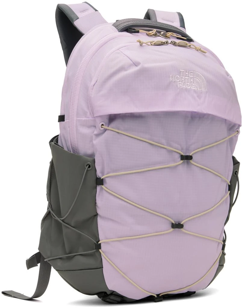 商品The North Face|Purple & Gray Borealis Backpack,价格¥895,第2张图片详细描述