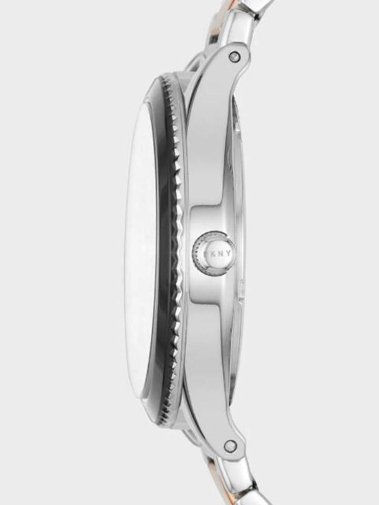 商品DKNY|Rockaway Stainless Steel Two-Tone Watch,价格¥984,第3张图片详细描述