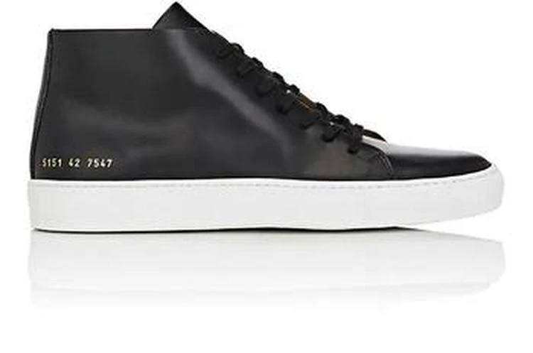 商品Common Projects|Men's New Court Spazzolato Leather Sneakers,价格¥1911,第1张图片
