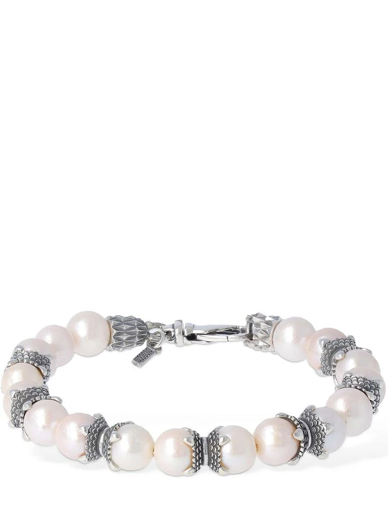 商品Emanuele Bicocchi|Pearl Chain Bracelet,价格¥2626,第1张图片