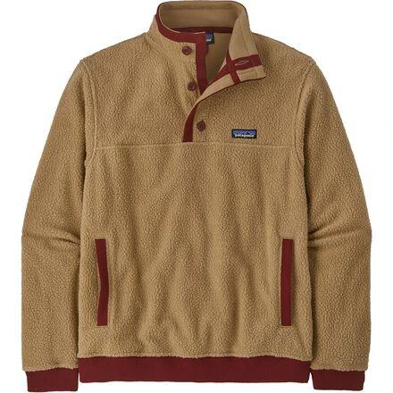 商品Patagonia|Shearling Button Pullover Fleece - Men's,价格¥657,第3张图片详细描述