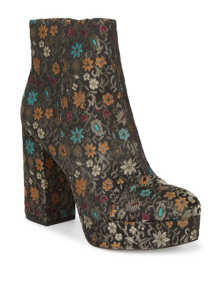 商品Sam Edelman|Azra Floral Brocade Platform Booties,价格¥397,第1张图片
