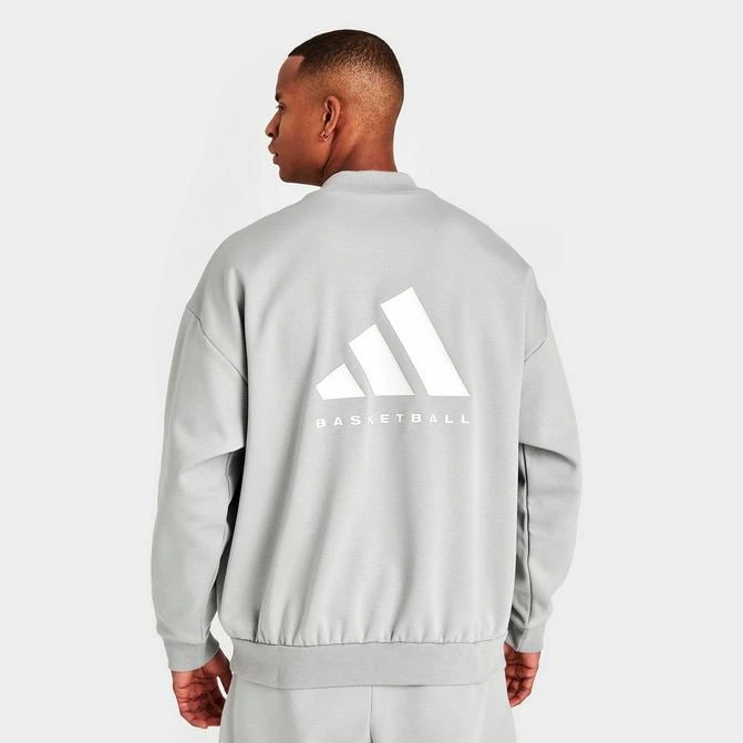 商品Adidas|adidas Basketball Fleece Crewneck Sweatshirt,价格¥556,第1张图片