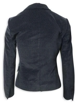 商品[二手商品] Maje|Maje Micro Polka Dot Blazer In Black Velvet,价格¥1977,第2张图片详细描述