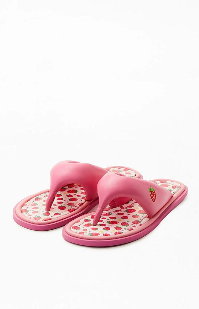 商品Daisy Street|Women's Strawberry Sandals,价格¥219,第2张图片详细描述