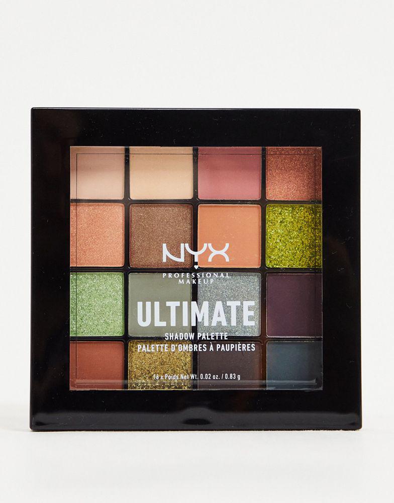 NYX Professional Makeup Ultimate 16 Shade Shadow Palette - Utopia商品第1张图片规格展示
