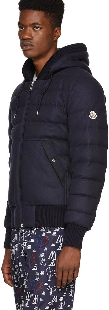 商品Moncler|Navy Down Renoir Jacket 男款羽绒服,价格¥9432,第4张图片详细描述