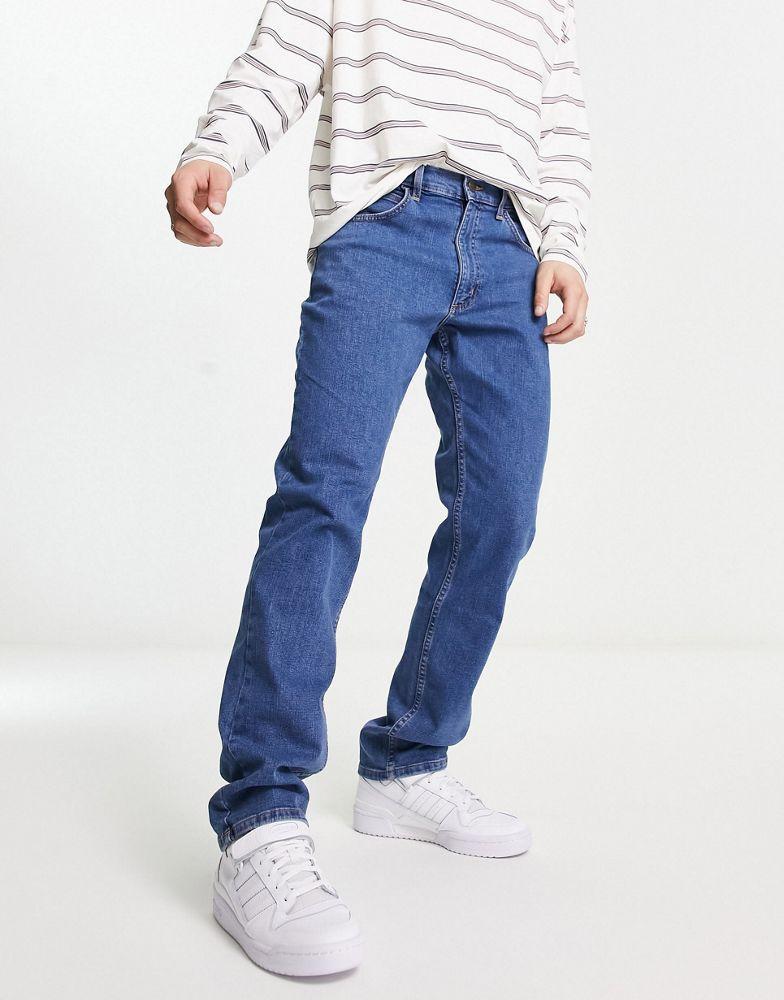 商品LEE|Lee Brooklyn regular fit jean in mid blue,价格¥472,第5张图片详细描述