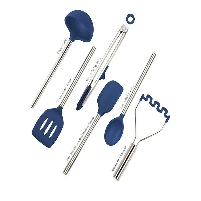 商品Tovolo|Silicone Utensil 6 Piece Set,价格¥447,第2张图片详细描述