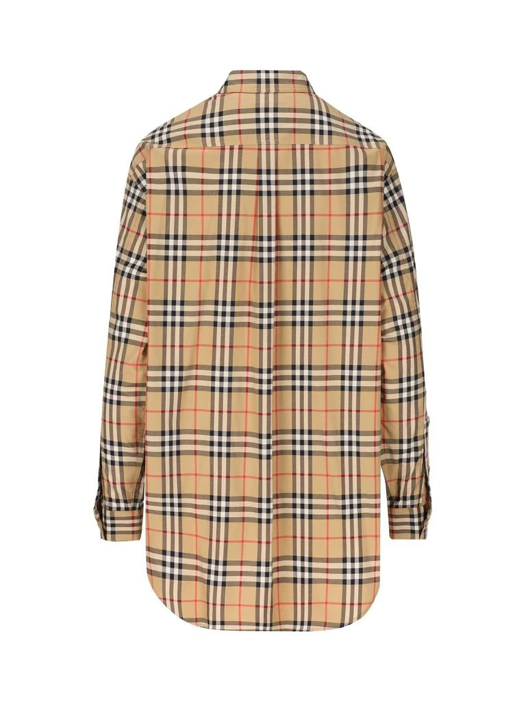 商品Burberry|Burberry Checked Buttoned Shirt,价格¥2604,第2张图片详细描述