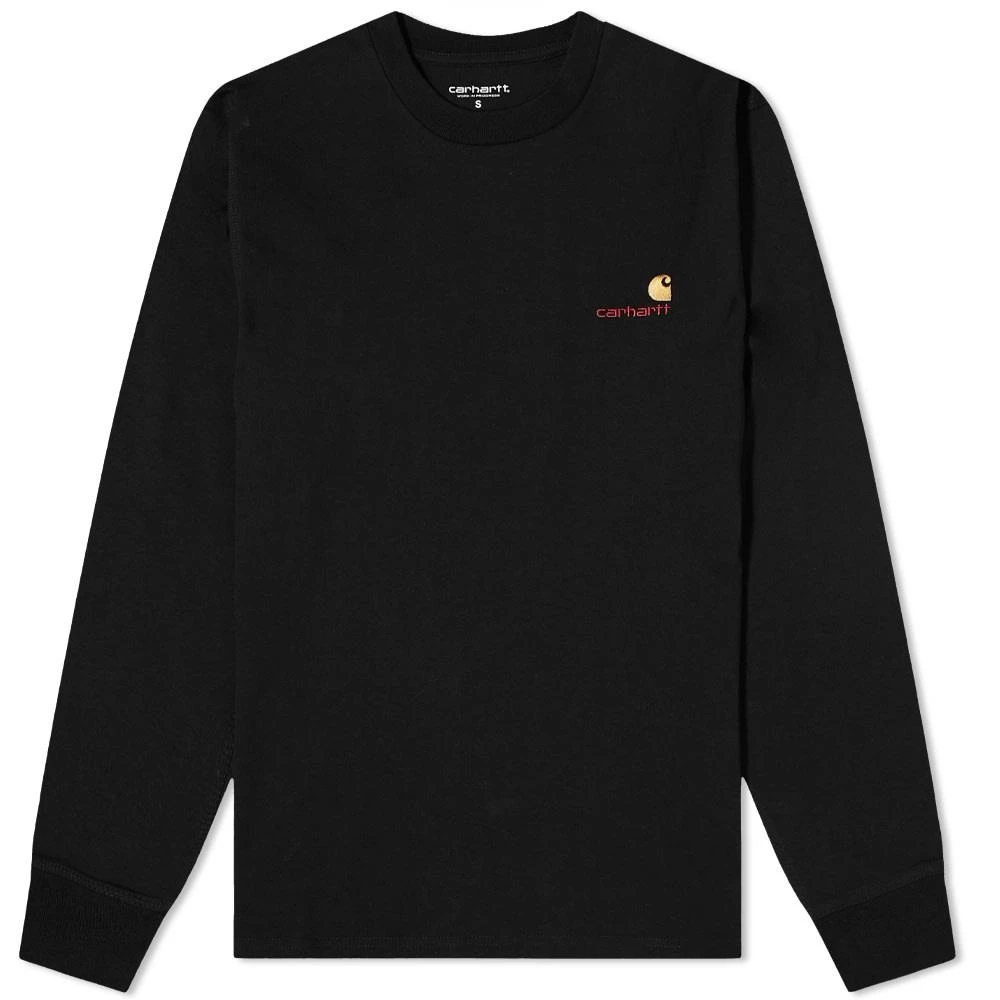 商品Carhartt|Carhartt WIP Long Sleeve American Script Tee,价格¥233,第1张图片