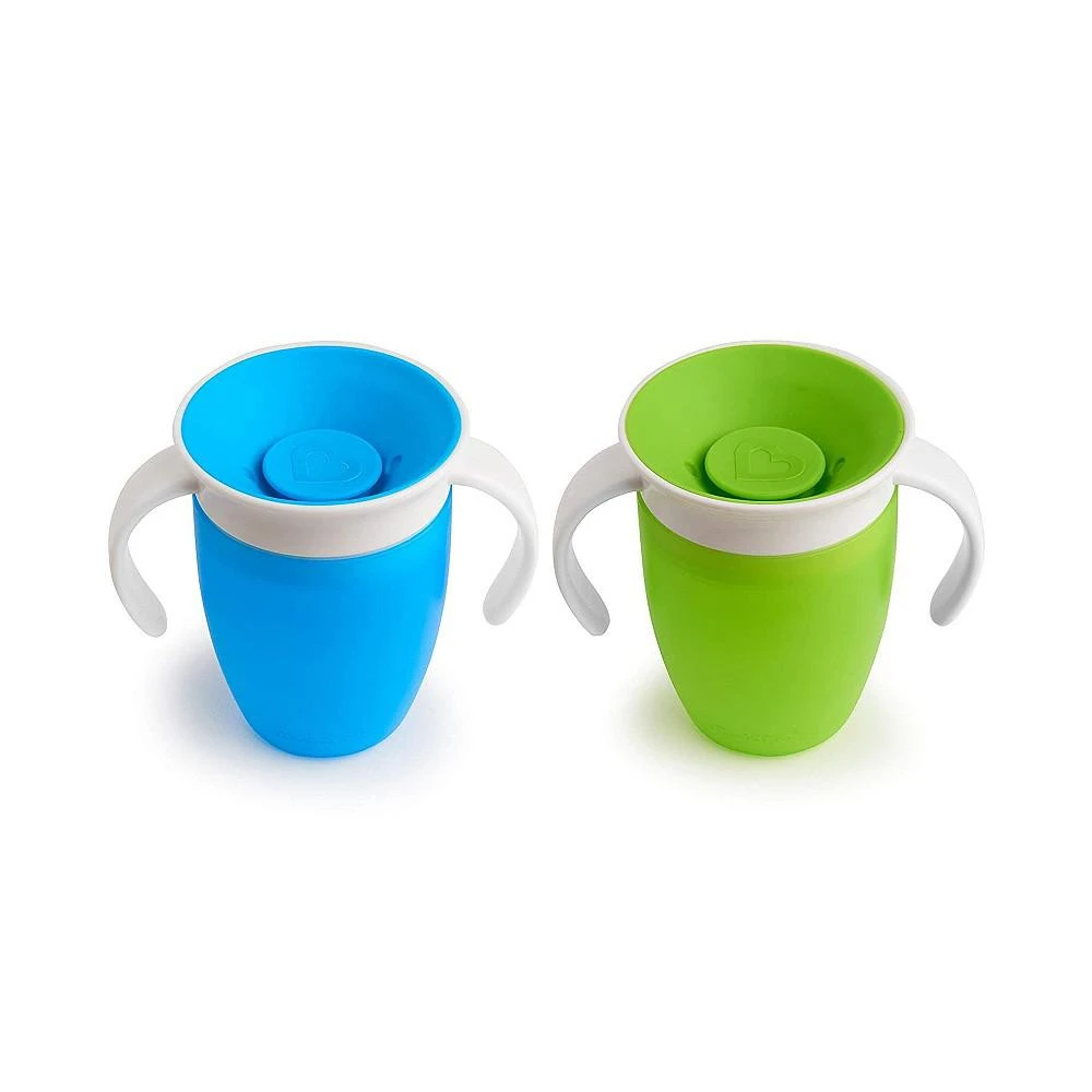 商品Munchkin|Miracle 360 Trainer and Sippy Cup Set, 7 and 10 oz, 3 Pack,价格¥214,第2张图片详细描述