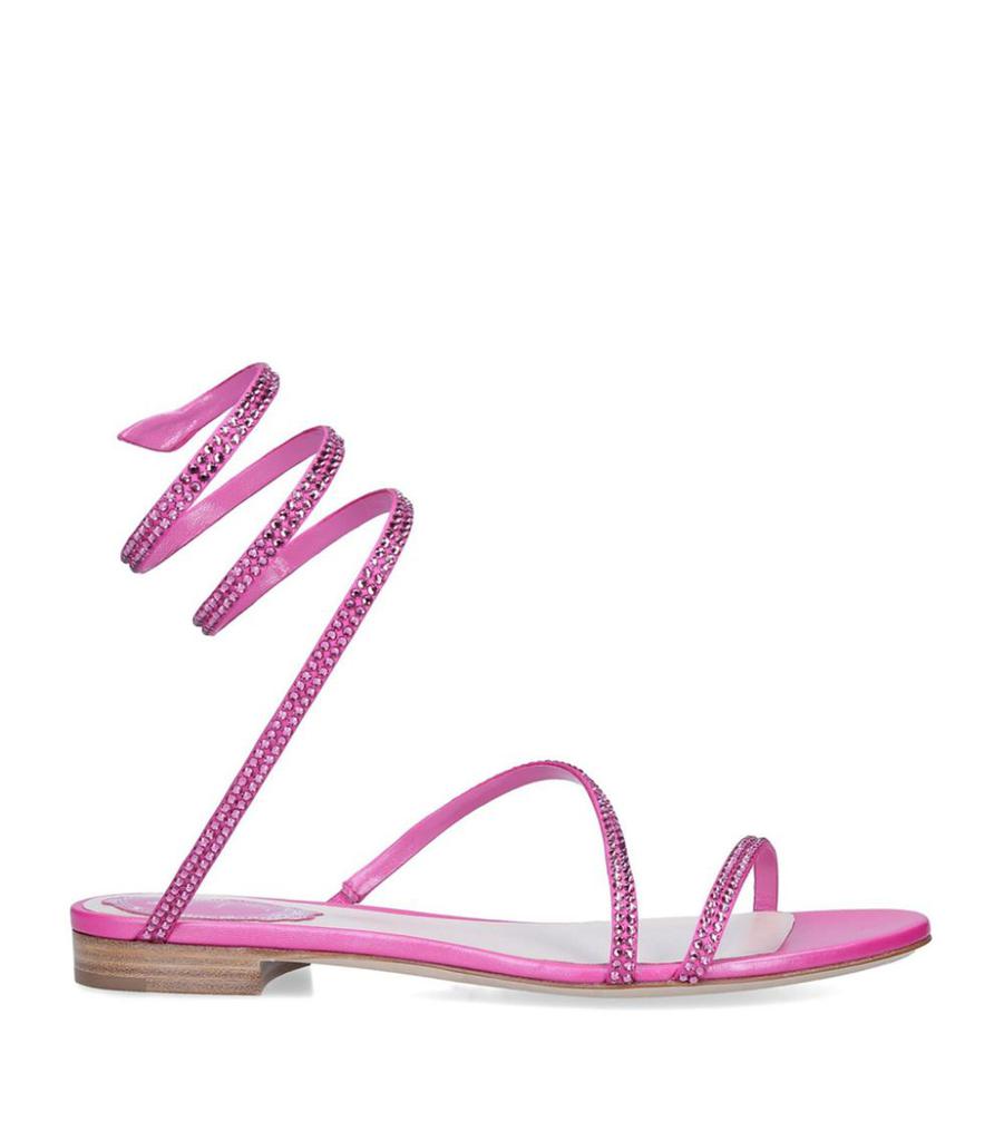 Crystal-Embellished Cleo Sandals商品第3张图片规格展示