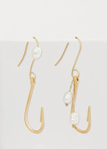 商品JW Anderson|Hook earrings,价格¥686,第1张图片