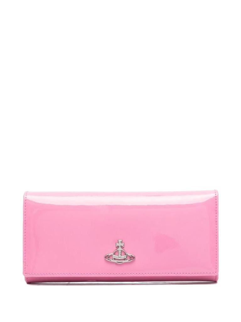 商品Vivienne Westwood|Vivienne Westwood Womens Pink Other Materials Wallet,价格¥1621,第1张图片
