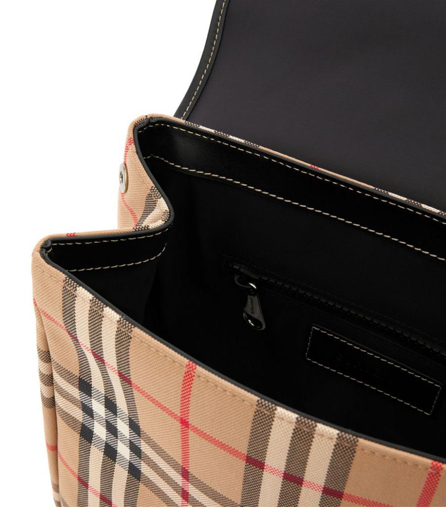 商品Burberry|Vintage Check Backpack,价格¥4427,第6张图片详细描述