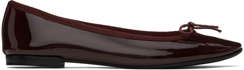 商品Repetto|Burgundy Cendrillon Ballerina Flats,价格¥2021,第1张图片