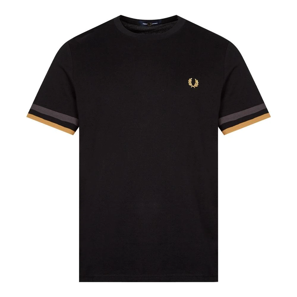 商品Fred Perry|Fred Perry Pique T-Shirt - Black,价格¥384,第1张图片